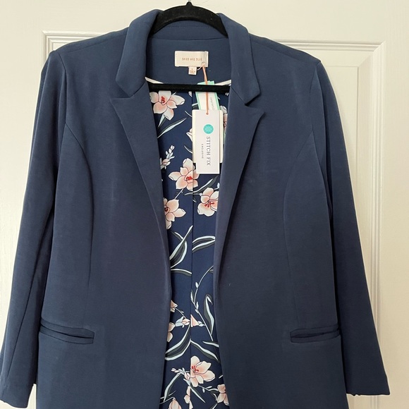 Skies Are Blue Jackets & Blazers - Skies Are Blue blazer, size L, new w/tags